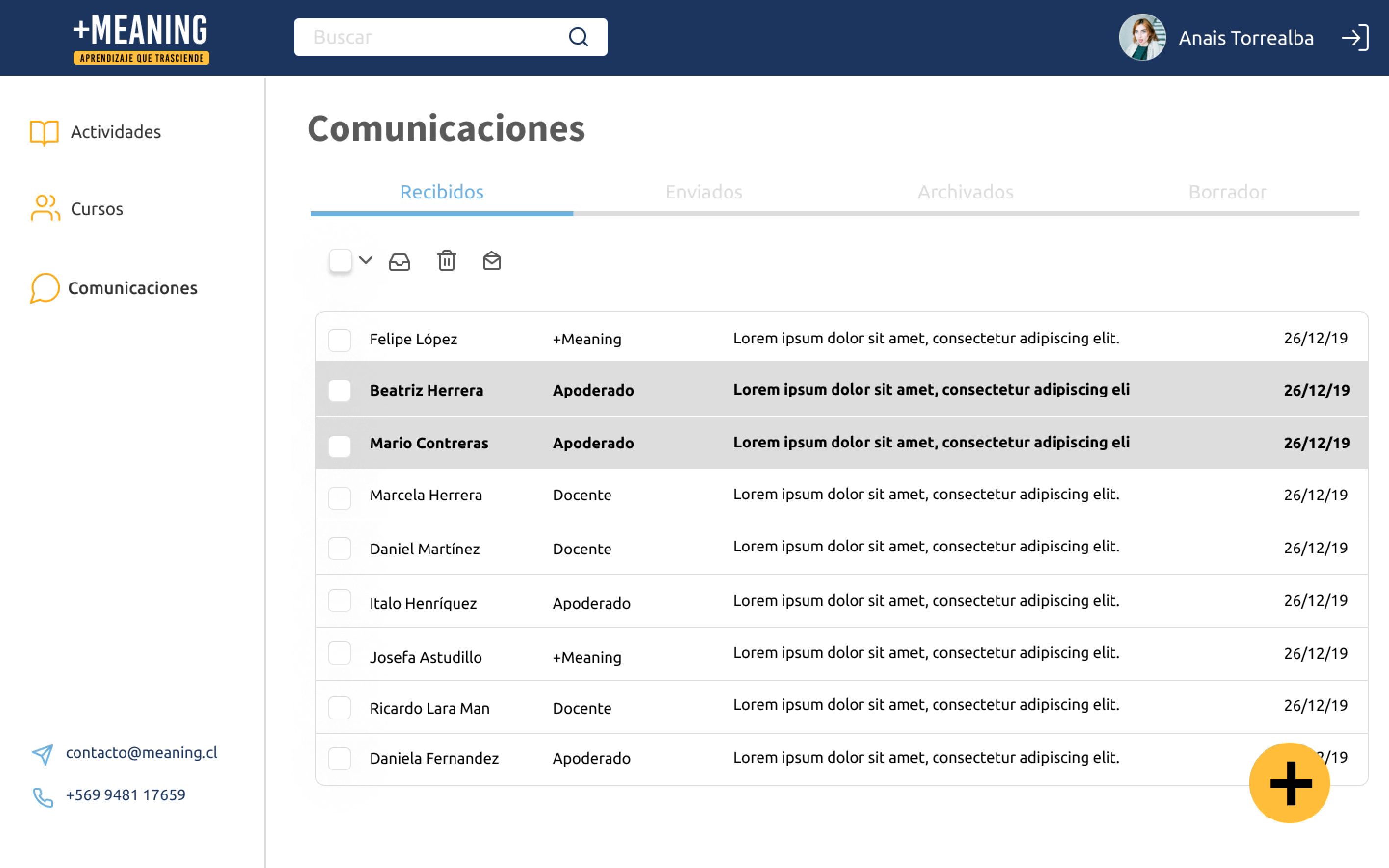 Prototipo intranet 1